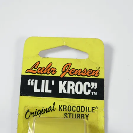 Luhr Jensen Lil' Kroc Cucchiaino, Cromo/Rosso, 21g, Lancio lungo, #1977