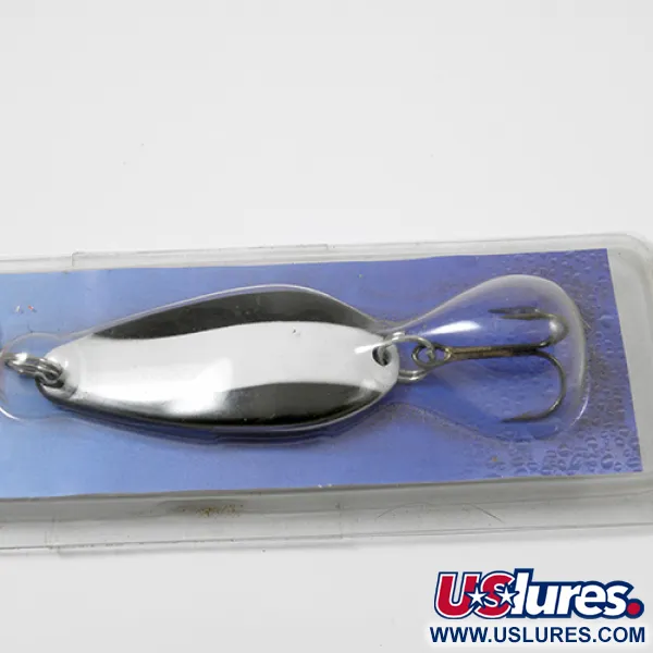 Blue Fox Strobe Tear Drop Ondulante, Nero/Bianco, 11g, Amo VMC, #1979