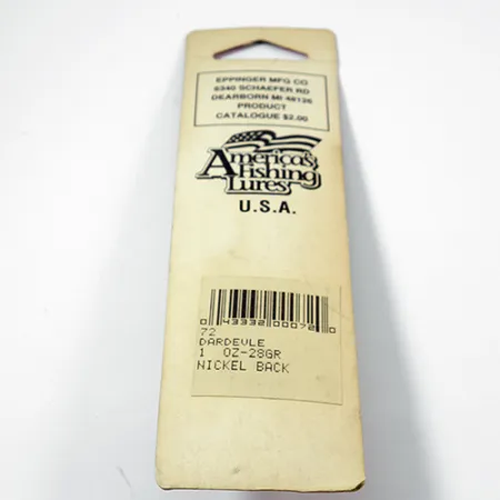 Eppinger Dardevle Cucchiaino, Verde/Giallo Fluo, 28g, Nido d'ape, #1980