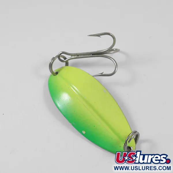 Ondulante TODDCO Main liner, Giallo Fluorescente/Verde/Nichel, 14g, #1989