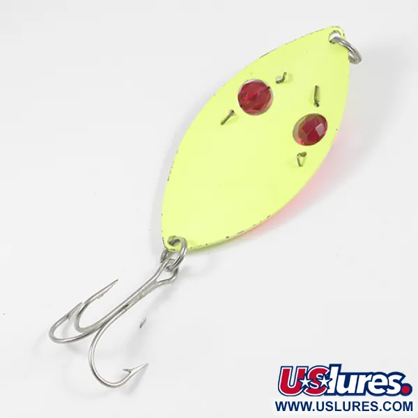 Eppinger Red Eye Wiggler Ondulante, Giallo/Arancio/Nickel, 25g, #1990