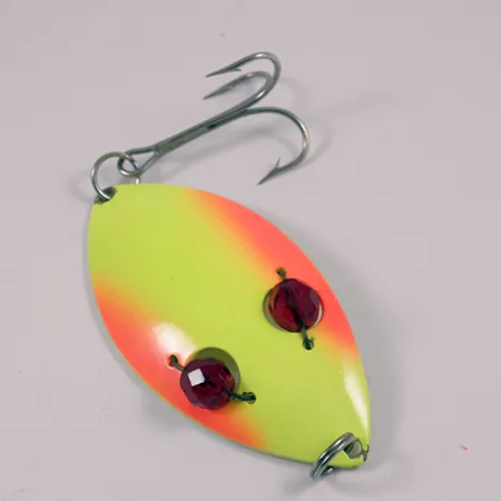 Eppinger Red Eye Wiggler Ondulante, Giallo/Arancio/Nickel, 25g, #1990