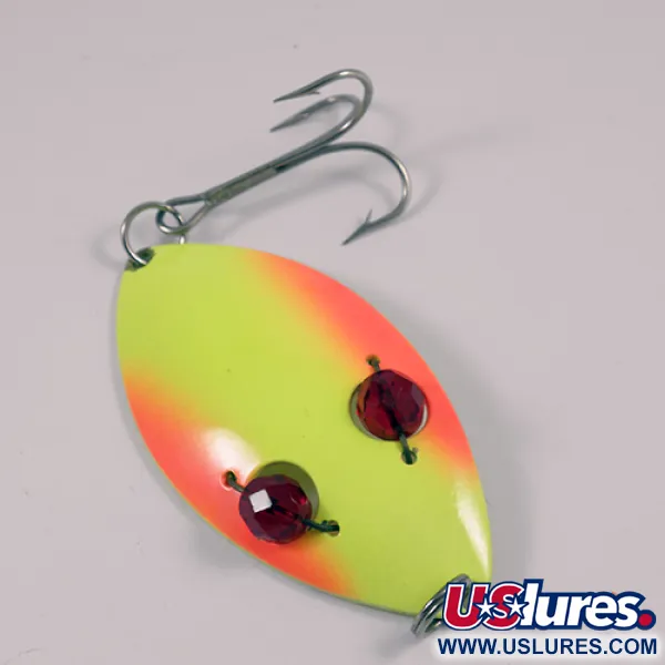 Eppinger Red Eye Wiggler Ondulante, Giallo/Arancio/Nickel, 25g, #1990