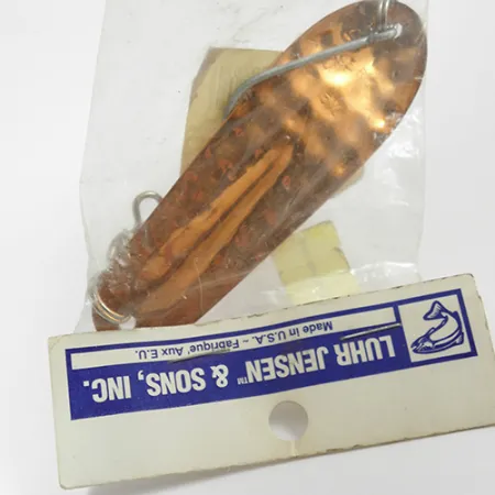 Luhr Jensen Emerald Ondulante Traina, Rame Martellato, 18.9g, #1997