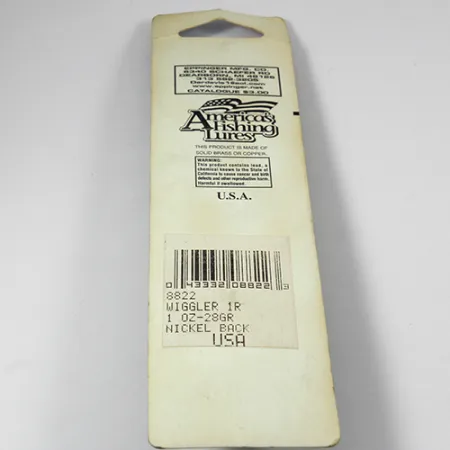 Eppinger Red Eye Wiggler Ondulante, Nickel/Occhi Rossi, 28g, #1999