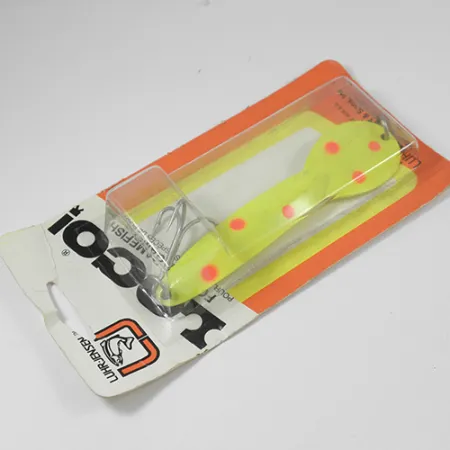 Luhr Jensen Loco 5 Ondulante, Giallo/Rosso, 28g, Luccio, #2000