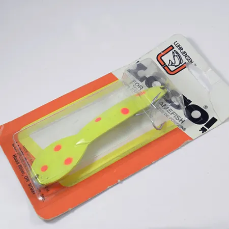 Luhr Jensen Loco 5 Ondulante, Giallo/Rosso, 28g, Luccio, #2000