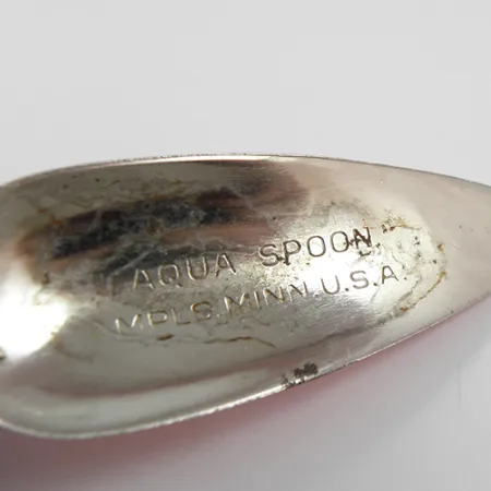 Cucchiaino Nebco Aqua Spoon, Rosso/Nero/Nichel, 9g, Vintage, #2021