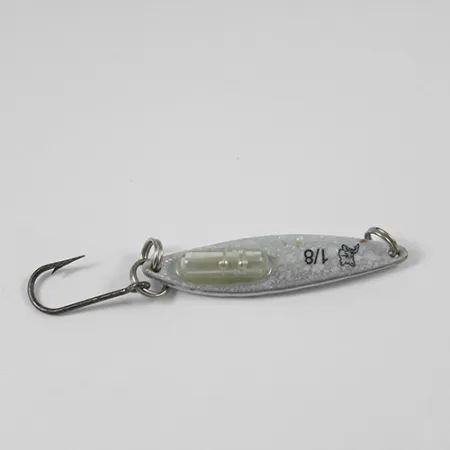 Blue Fox Rattle Flash Jiggin' Spoon Cucchiaino, Snow Pearl, 4g, #2059