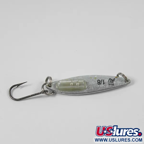 Blue Fox Rattle Flash Jiggin' Spoon Cucchiaino, Snow Pearl, 4g, #2059