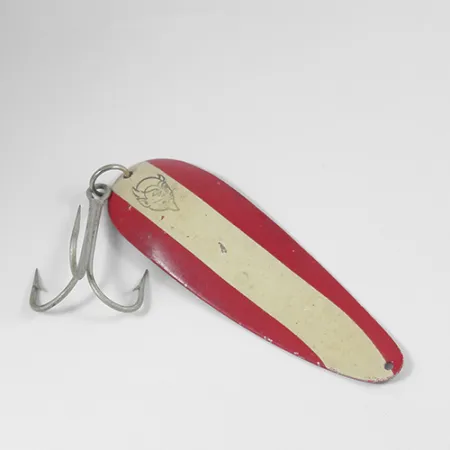 Dardevle Trolldevle Ondulante Traina, Rosso / Bianco / Nichel, 40g, #2060