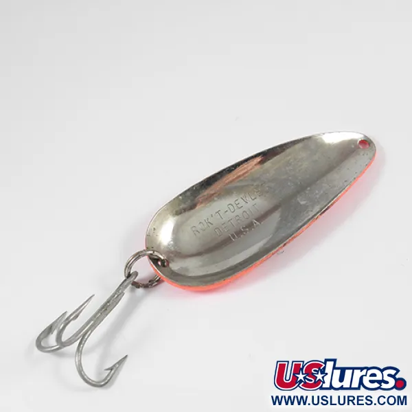 Eppinger Dardevle Rok't Devlet, 35g, Rosso / Nero / Nickel, Ondulante #2061