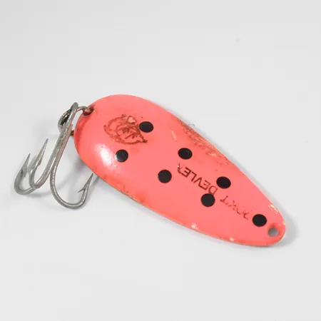 Eppinger Dardevle Rok't Devlet, 35g, Rosso / Nero / Nickel, Ondulante #2061