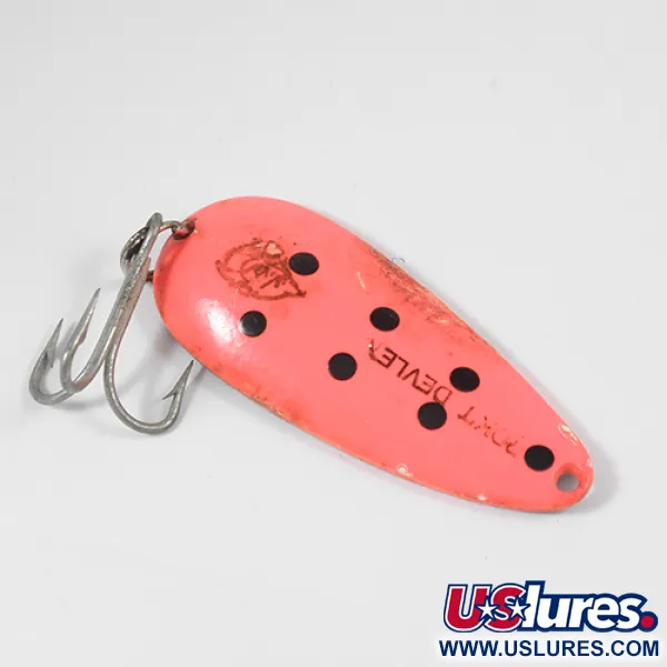 Eppinger Dardevle Rok't Devlet, 35g, Rosso / Nero / Nickel, Ondulante #2061