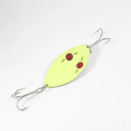 Eppinger Red Eye Wiggler Ondulante, Giallo-Verde/Nickel, 25g, #2065