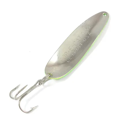 Ondulante Eppinger Dardevle Cop-E-Cat 7400, Giallo/Verde/Nickel, 14g, #2098