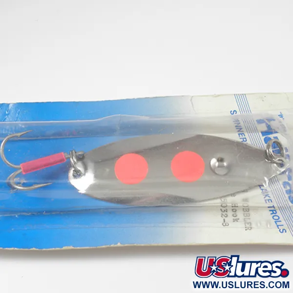 Poulsen Half-Fast Ondulante, Nichel / Rosso, 16g, USA, #2113