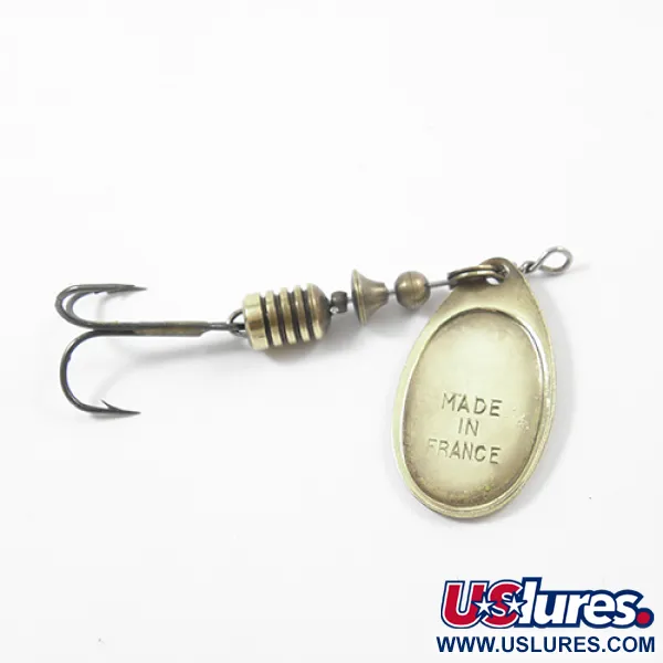 Mepps Aglia 2 Cucchiaino, Ottone, 4.5g, Design Classico, #2147