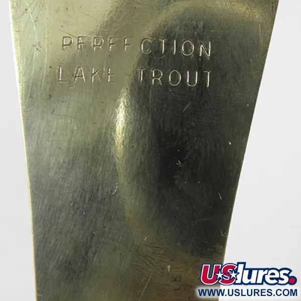 Perfection Lake Trout Cucchiaino Traina, Oro / Occhio rosso, 35g, #2166