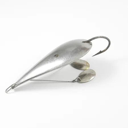 Weedless Paulson Ondulante Antialga, Nichel, 9,6g, Doppie Palette, #2168