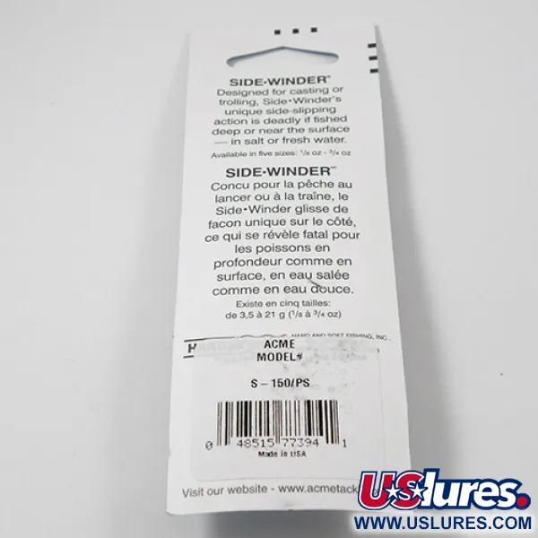 Acme Side-winder Ondulante, Trota Iridea, 5.7g, Spinning, #2221