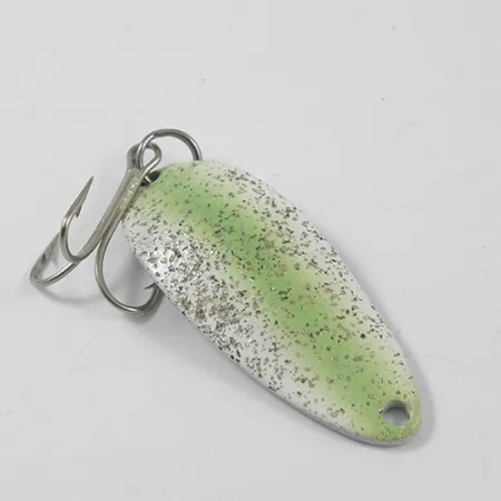 Little Cleo (Hula Girl) Ondulante, Verde/Nichel/Glitter, 10g, #2269