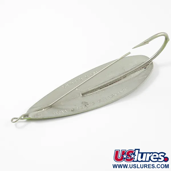 Ondulante Johnson Weedless Silver Minnow, Fire Tiger/Nickel, 28g, #2271