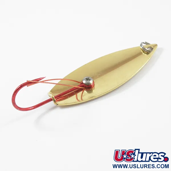 Captain Mikes Weedless Aqua Dream Ondulante, Gold/Green, 12g, Antialga, #2276