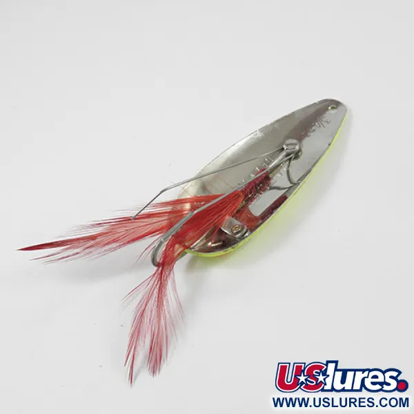 Eppinger Weedless Dardevle Dardevlet Cucchiaino, Giallo/Rosso/Nickel, 21g, #2285