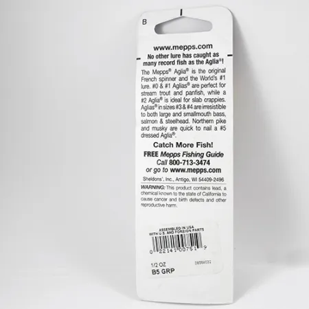 Mepps Aglia 5 Cucchiaino, Verde Chiaro Platino, 14g, Rotazione, #2286