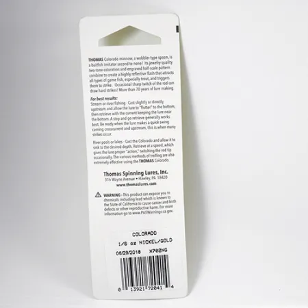 Thomas Colorado Ondulante, Oro / Nickel, 5g, Motivo a Squame, #2287