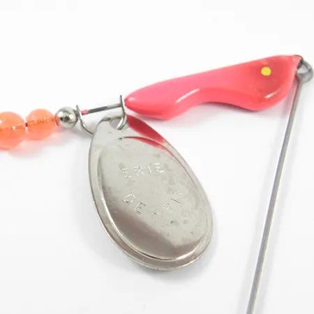 Erie Dearie Walleye Killer Spinner, Nickel / Rosso, 12g, #2291