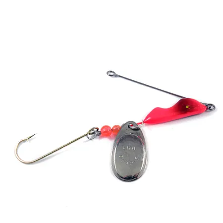 Erie Dearie Walleye Killer Spinnerbait, Nickel / Rosso, 12g, #2932