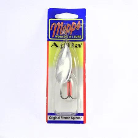 Mepps Aglia 5 Cucchiaino, Argento, 14g, Rotazione a cono, #2299