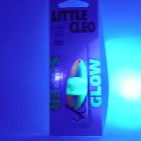 Acme Little Cleo Glow Ondulante, Nickel/Rosa/Giallo UV, 9.5g, #2308