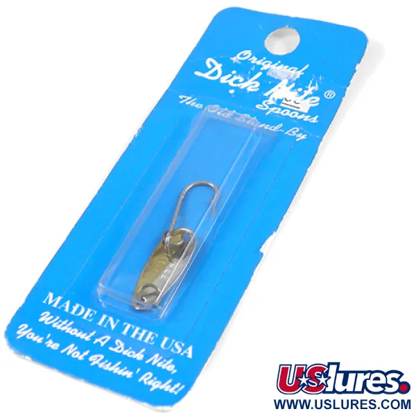 Dick Nite #0 Cucchiaino, Oro / Nickel, 2cm, Ultra-leggero, #2309