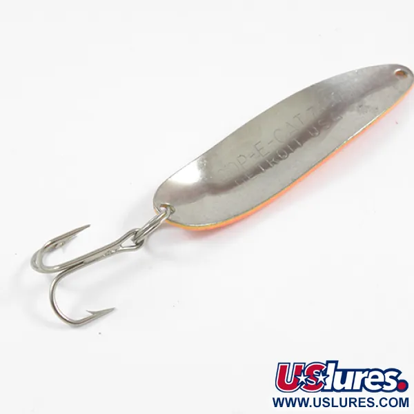 Eppinger Dardevle Cop-E-Cat 7400 Ondulante, Giallo/Rosso/Nickel, 14g, #2320