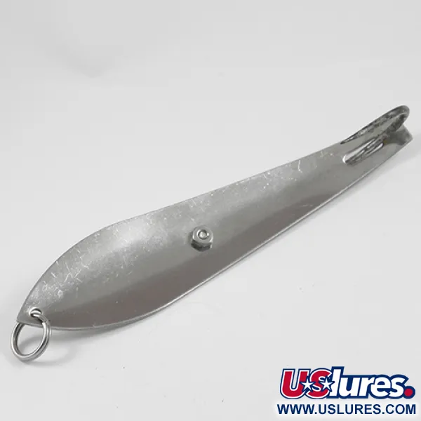 Pro King Weedless King Spoon Ondulante, Nichel/Ologramma, 34g, Antialga, #2342