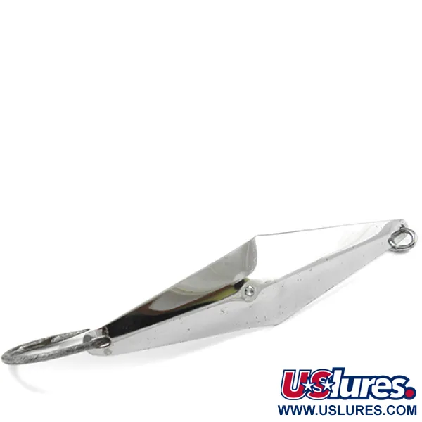 James E. Clark Clark Spoon Squid Ondulante, Nichel, 35g, Antialga, #2347