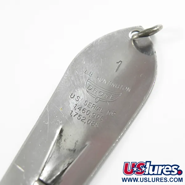 Huntington Weedless ORIGINAL DRONE SPOON 1 Ondulante, Nickel, 11g, #2354