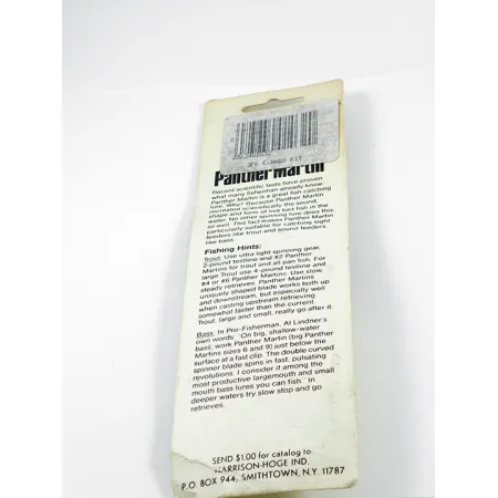 Panther Martin Eastern Bass Kit Rotante, Nero/Verde/Argento, 4g, #2365