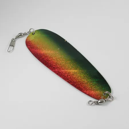 Shasta Tackle Sling Blade Dodger Dodger da traina, Rosso/Verde, 14g, #2402