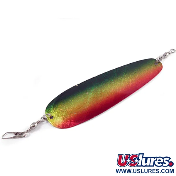 Shasta Tackle Sling Blade Dodger Dodger da traina, Rosso/Verde, 14g, #2402