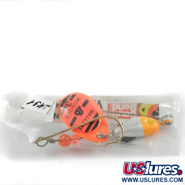 South Bend Walleye Wonder 3 Cucchiaino, Arancione Fluorescente, 13g, #2431