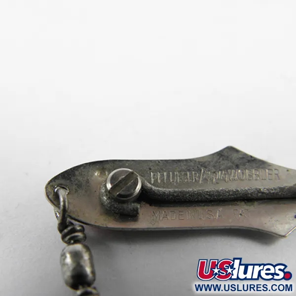 Weedless Pflueger Wobbler Ondulante, Nichel, 1,4g, Antialga, #2435