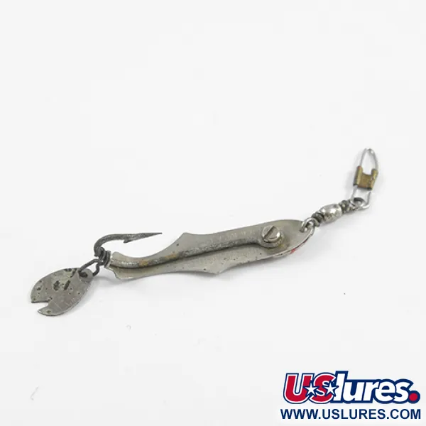 Weedless Pflueger Wobbler Ondulante, Nichel, 1,4g, Antialga, #2435