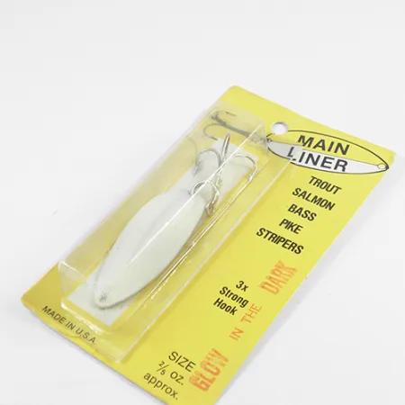 TODDCO Main liner Ondulante, Bianco / Nickel, 11g, 3x Strong Hook, #2439