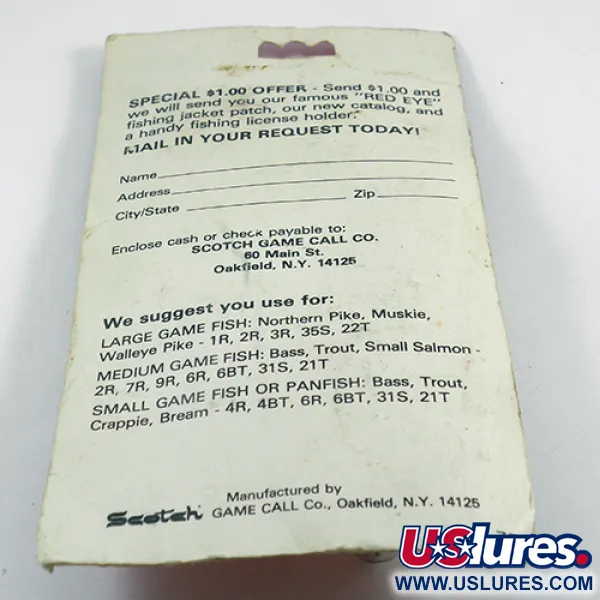 Hofschneider Red Eye Wiggler Ondulante, Oro, 28g, Occhi rossi, #2442