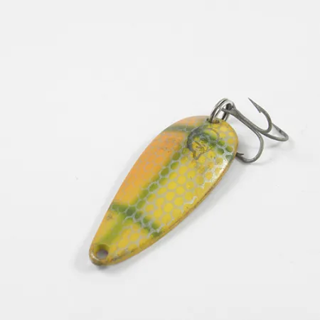 Eppinger Dardevle Spinnie Ondulante, Giallo/Verde/Nickel, 9g, #2448