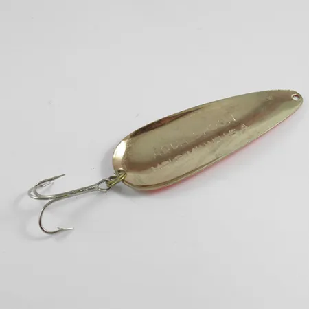 Nebco Aqua Spoon Ondulante, Oro martellato / Arancione, 21g, #2452